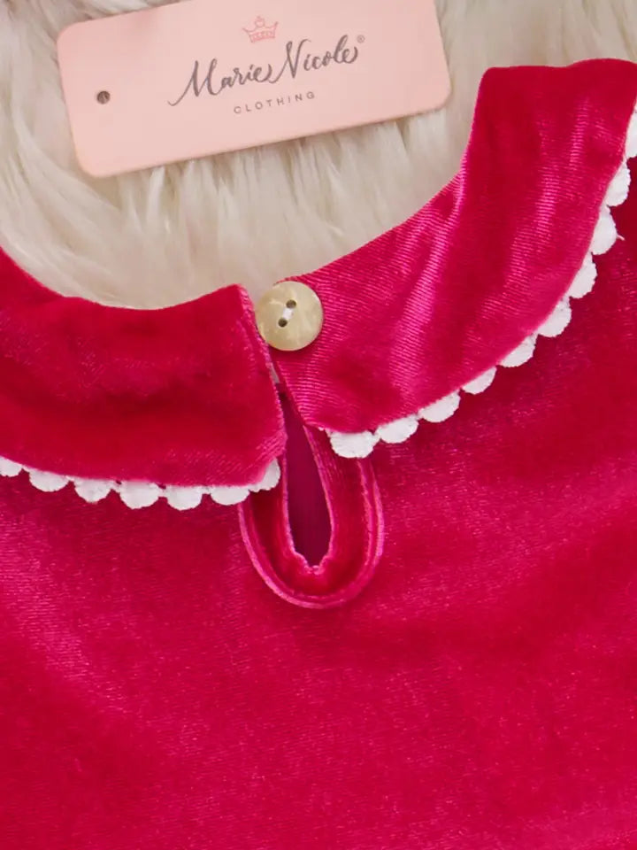 Hot Pink Christmas Tree Dress