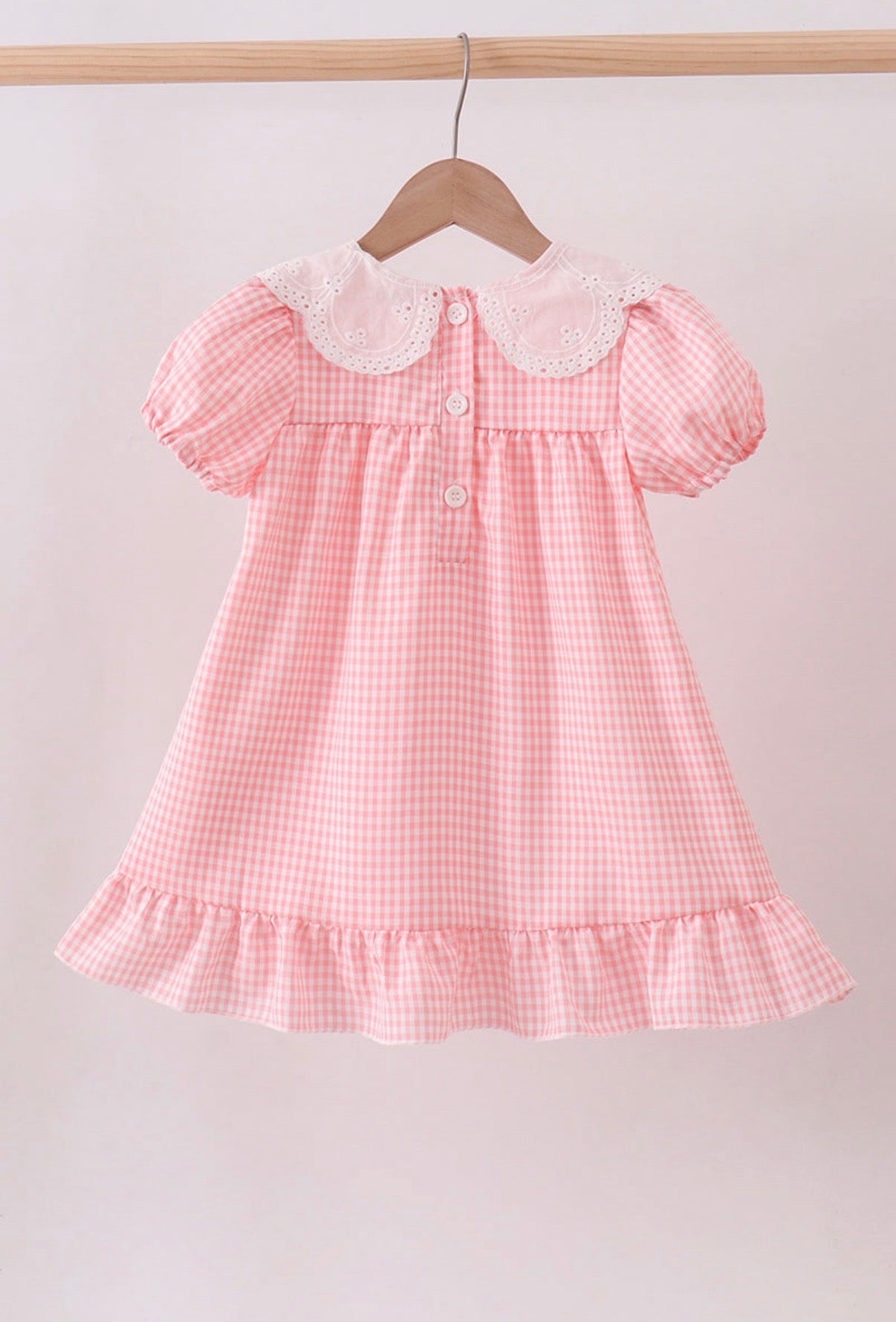 Pink Gingham Dress