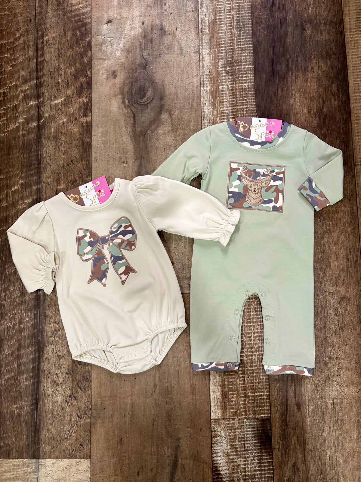 Buck Wild Boys Romper