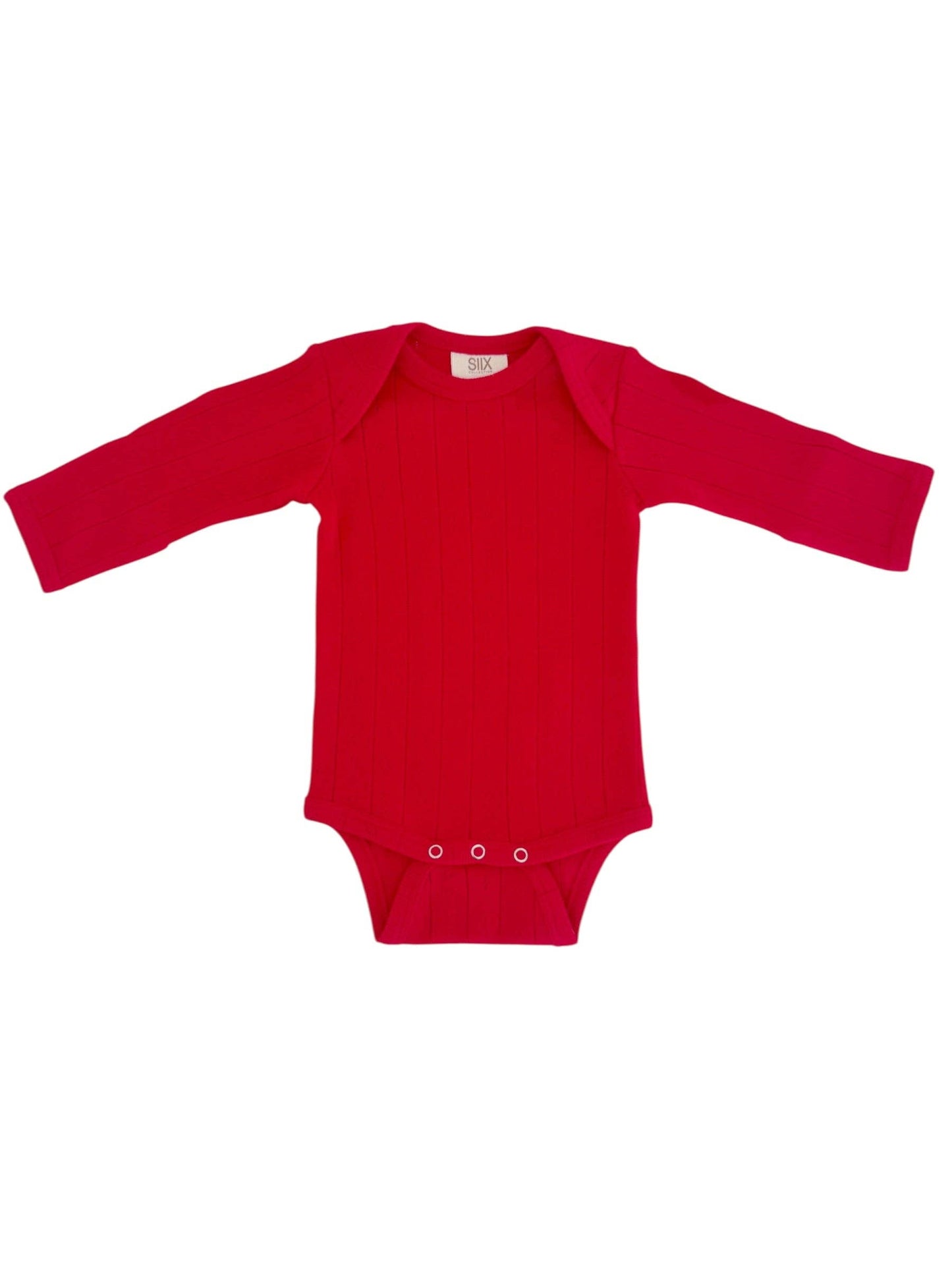 Christmas Red Long Sleeve Bodysuit