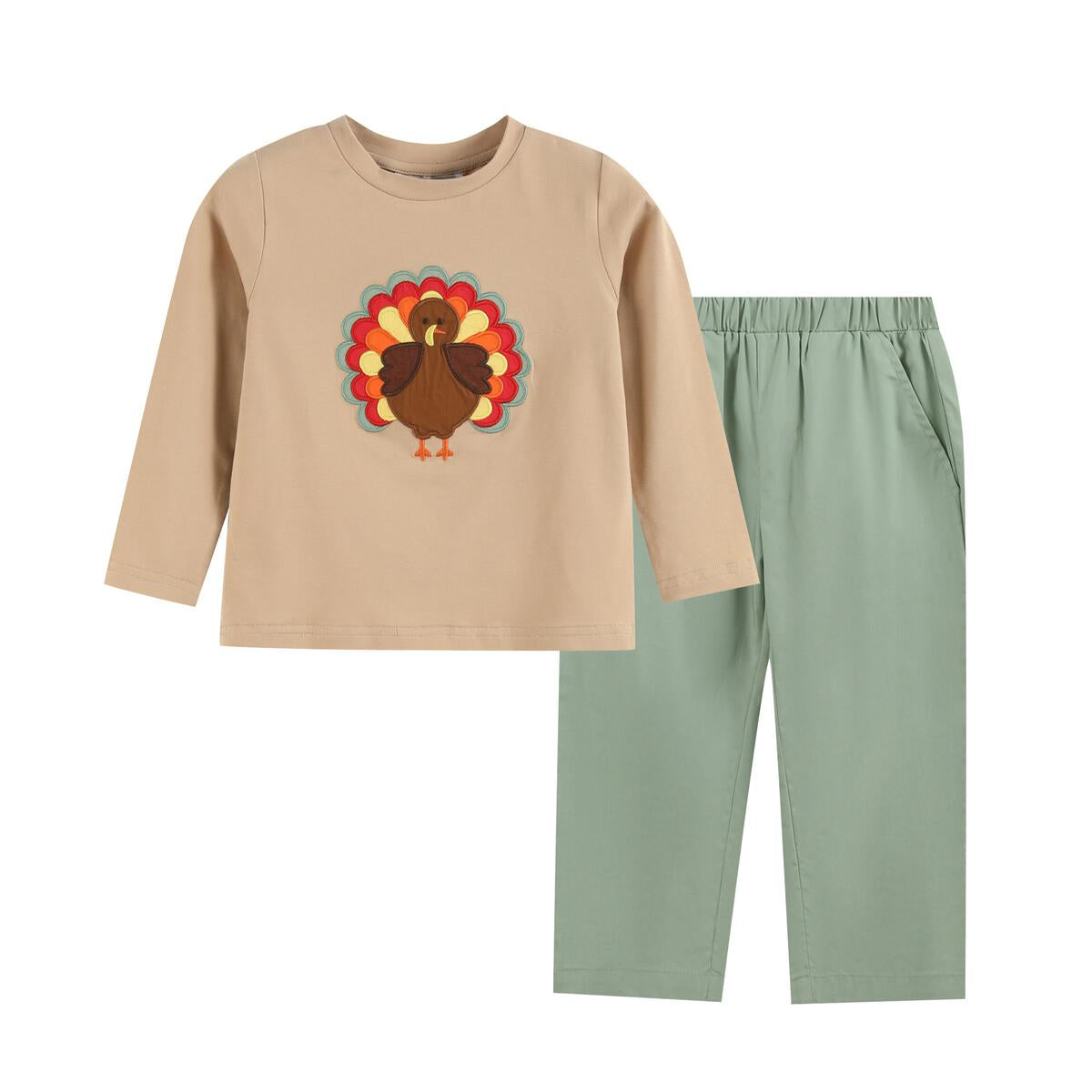 Turkey Tail Long Sleeve Set