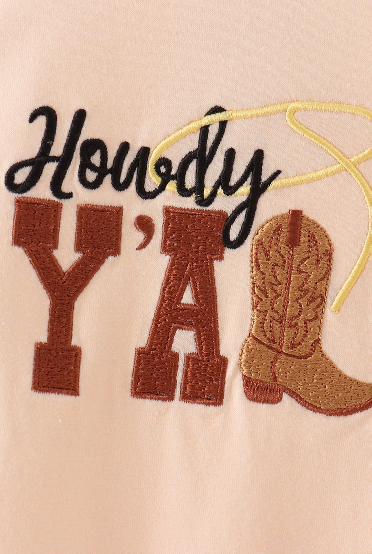 Howdy Y'all Romper