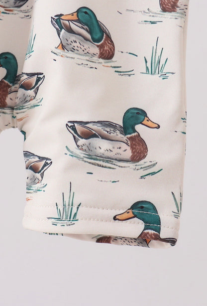 Quack Quack Swim Romper