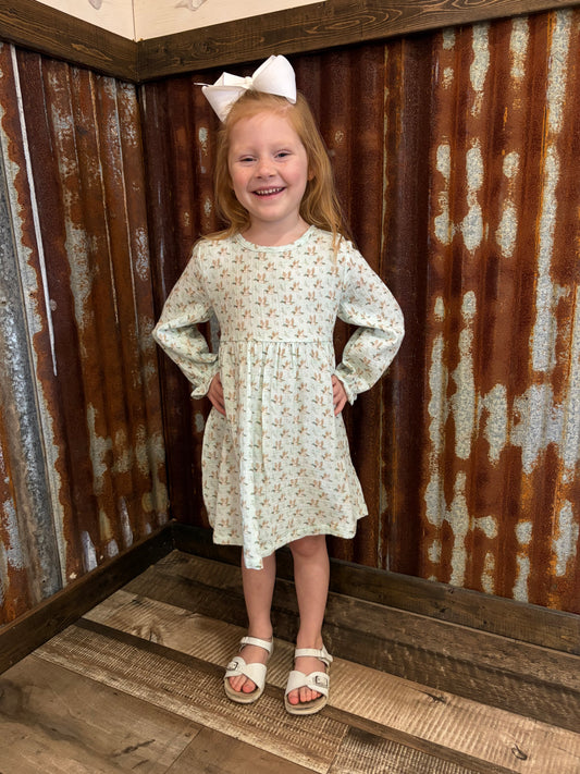 Mallard Muslin Twirl Dress