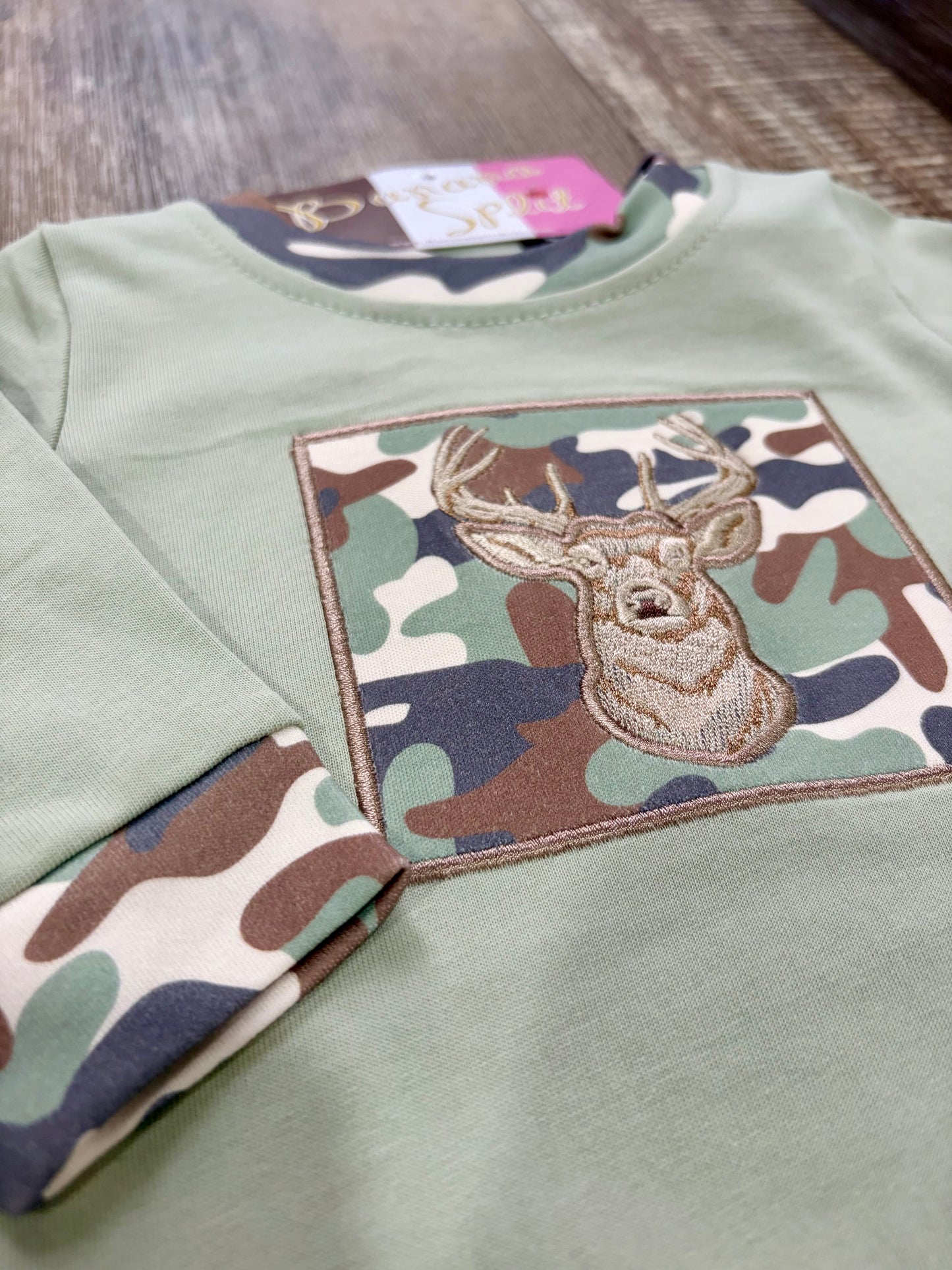 Buck Wild Boys Romper