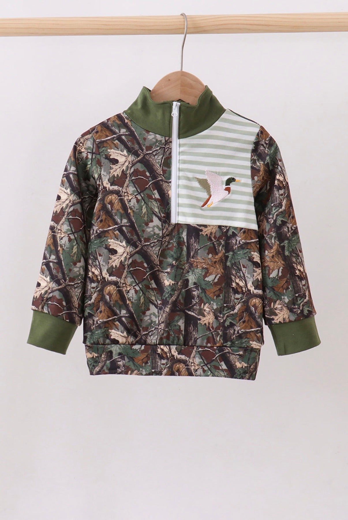 Camo Duck Pullover