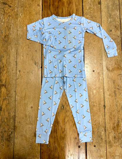 Blue Mallard Bamboo Pajamas