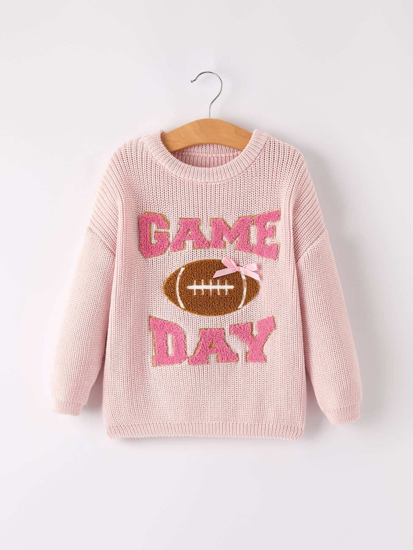 Football Light Pink Sweater