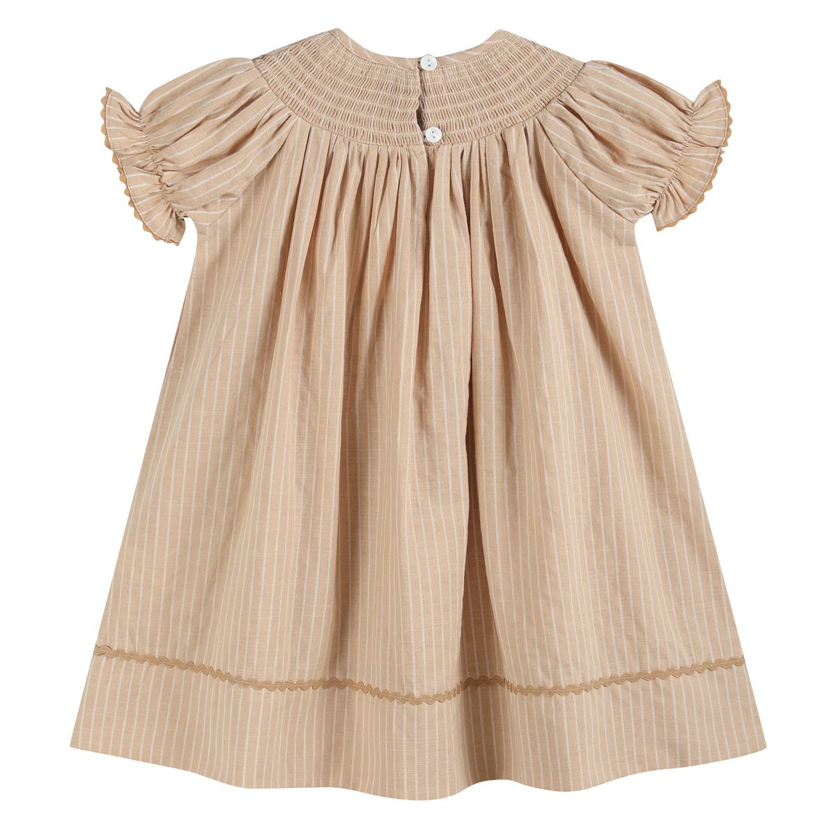 Pumpkin Pinstripes Dress