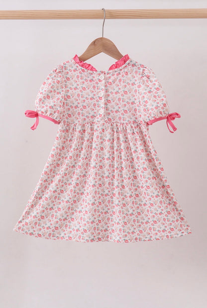 Jesus Loves Me Embroidered Dress