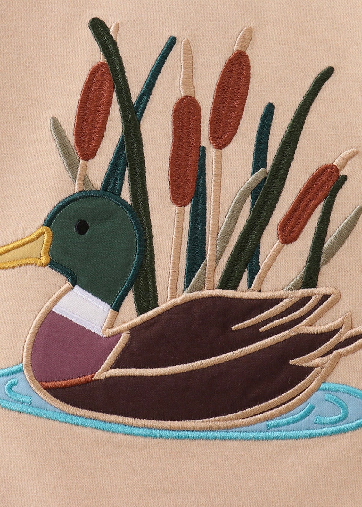 Duck Appliqué Long Sleeve Shirt