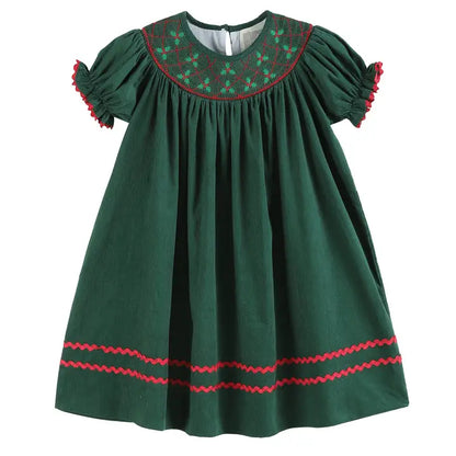Mistletoe Smocked Dress