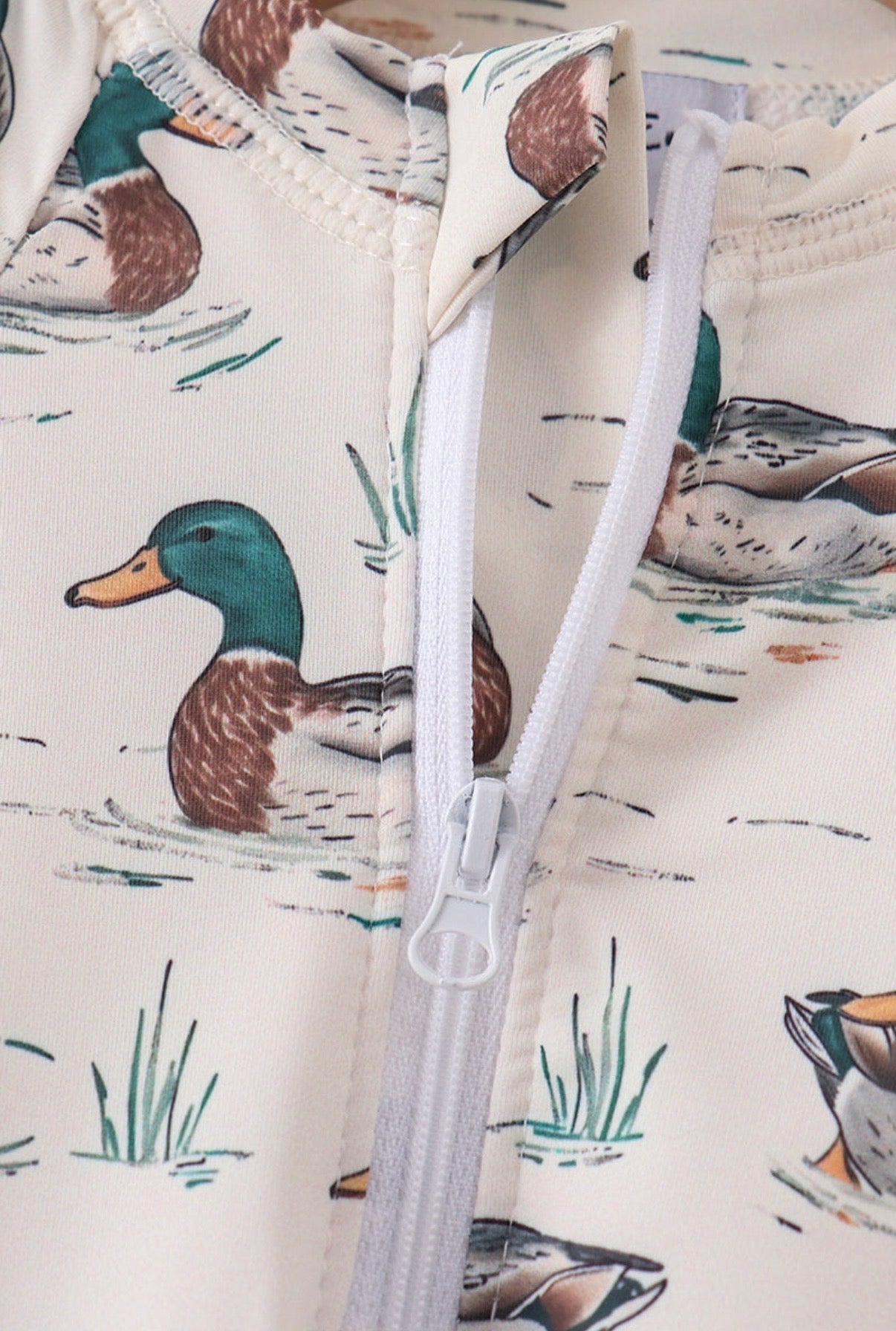 Quack Quack Swim Romper