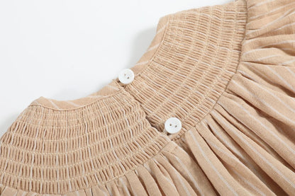 Pumpkin Pinstripes Bloomer Set