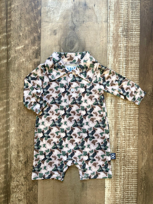 Duck Camp Long Sleeve Romper