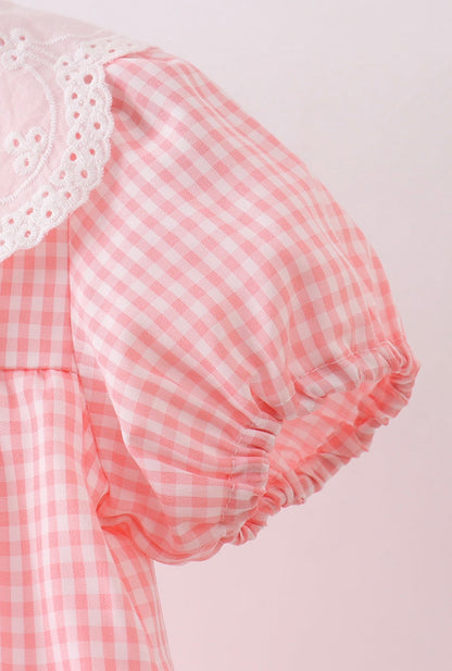 Pink Gingham Dress