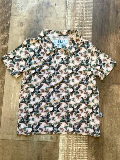 Duck Camp Short Sleeve Polo