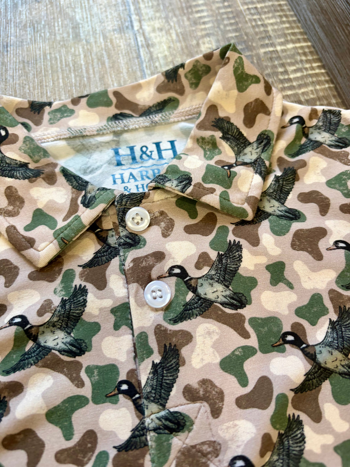 Duck Camp Long Sleeve Polo