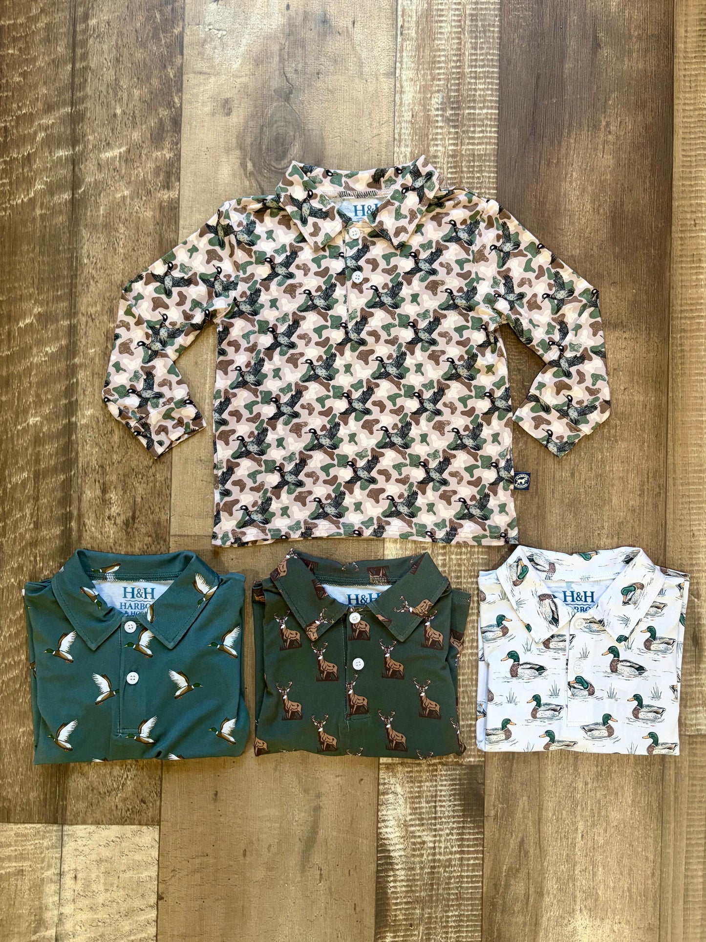 Greenhead Long Sleeve Polo