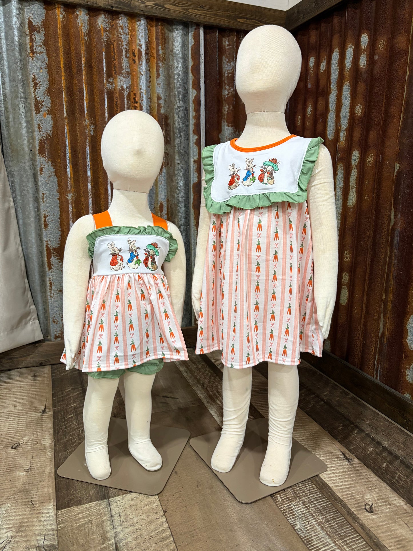 Peter Rabbit Embroidered Bloomer Set