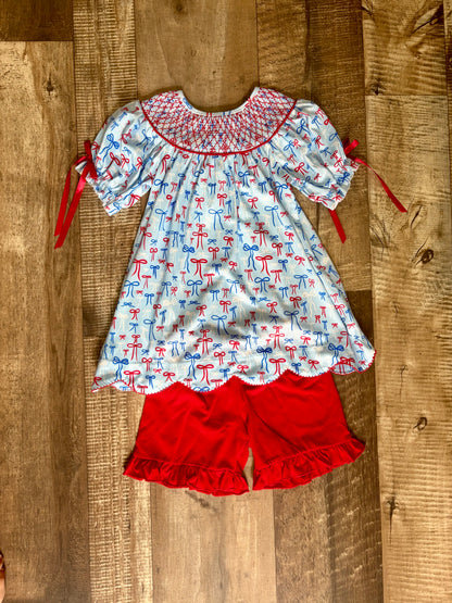 All American Girl Shorts Set