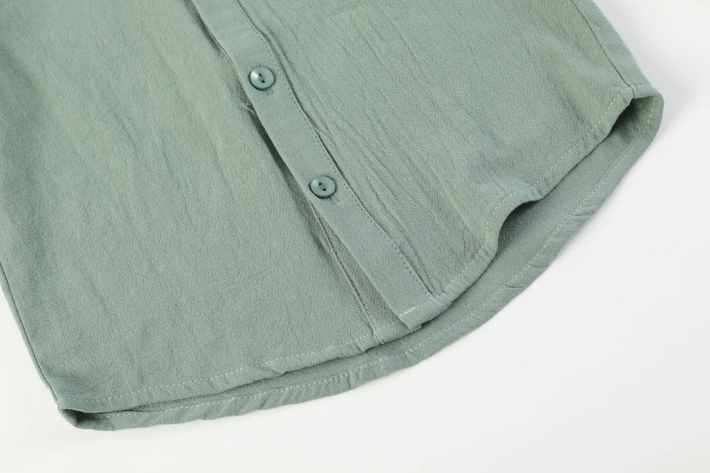 Sage Green Mallard Long Sleeve Polo