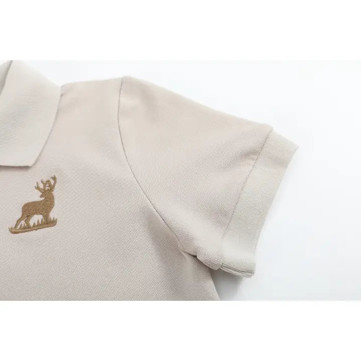 Light Brown Deer Polo