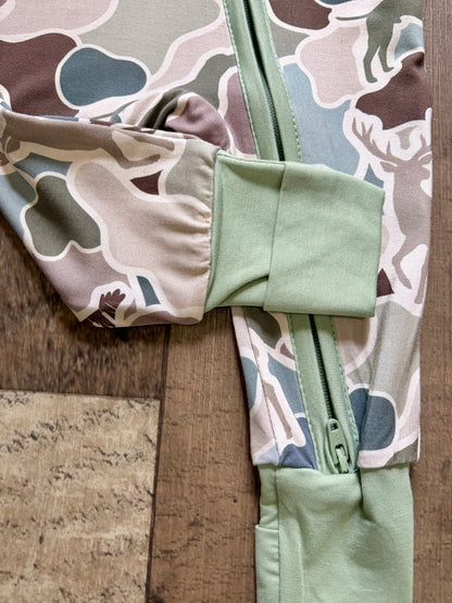 Duck Camo Bamboo Pajamas (matching)