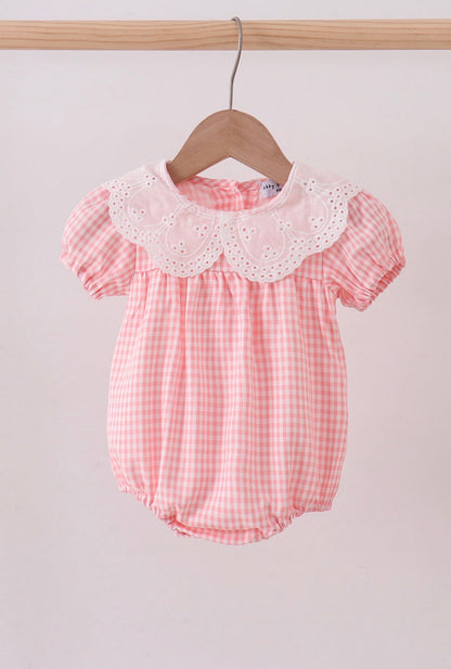 Pink Gingham Bubble
