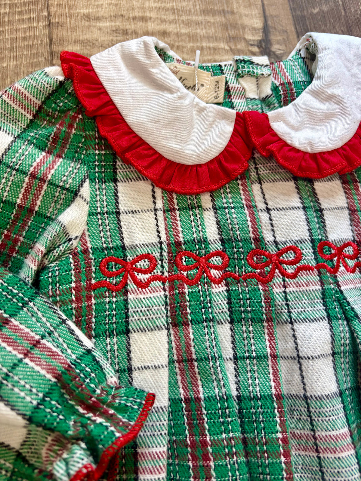 Classic Christmas Plaid Dress