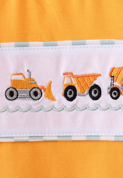 Construction Crew Embroidered Set