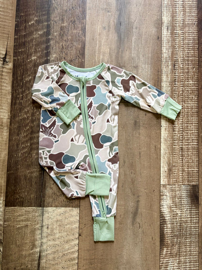 Duck Camo Bamboo Pajamas (matching)