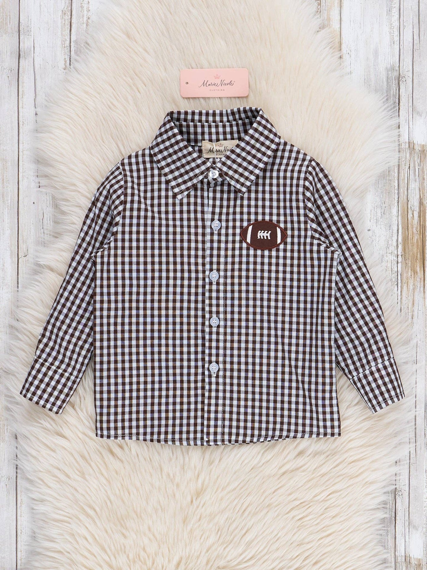 Football Embroidered Polo