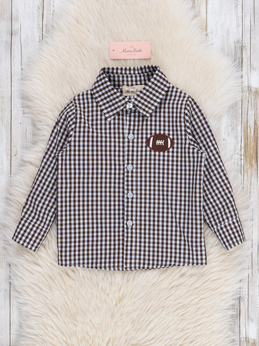 Football Embroidered Polo