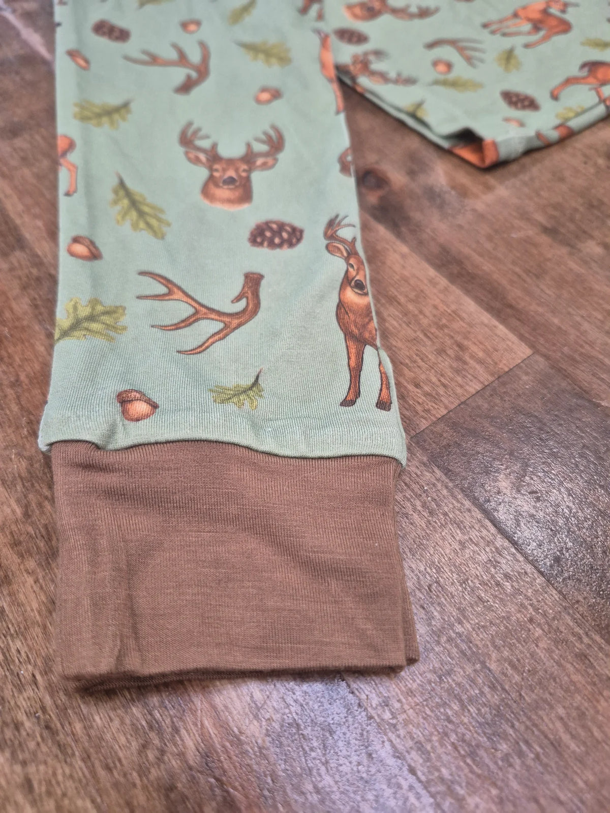 In the Woods (Green) Pajama Set