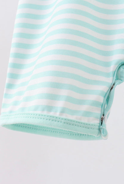 Noah’s Ark French Knot Boys Romper