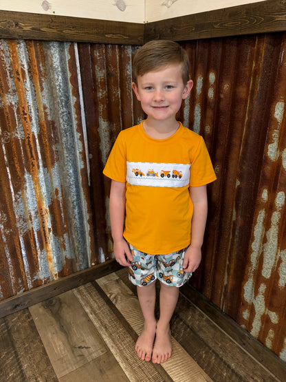 Construction Crew Embroidered Set