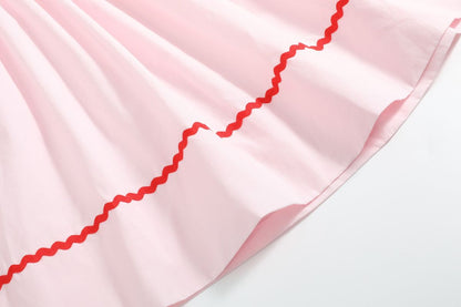 Precious Pink Christmas Dress