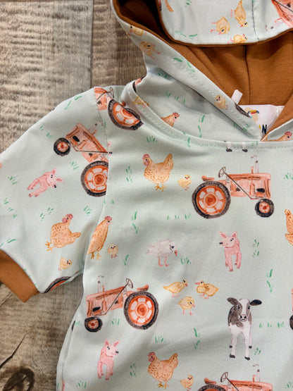Barnyard Buddies Hooded Shirt