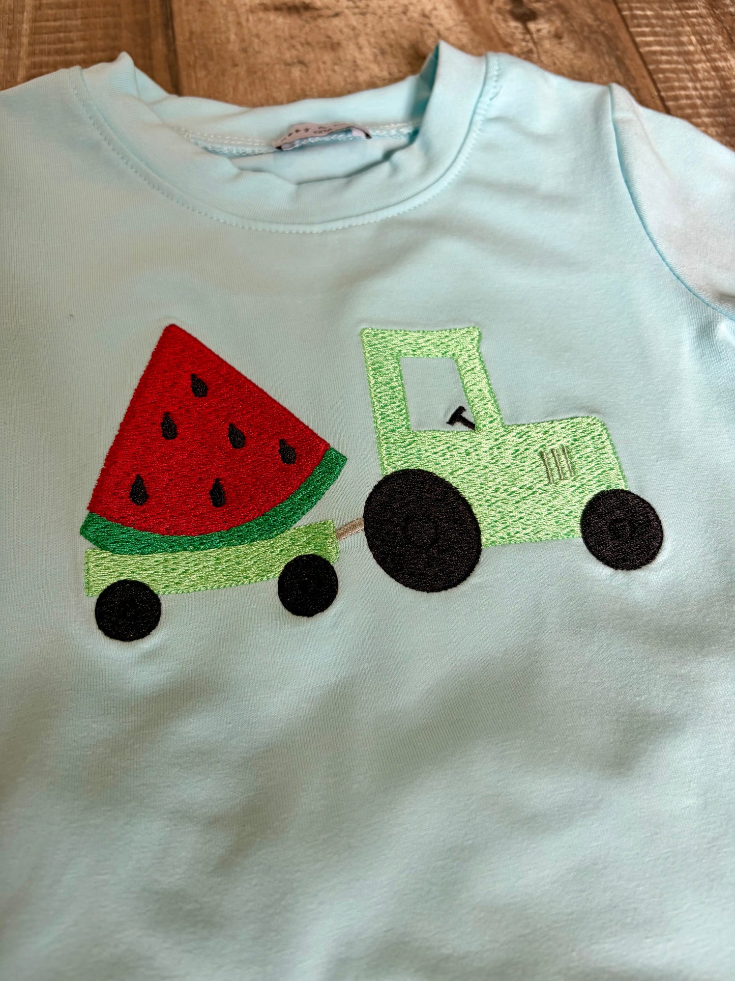 Watermelon Crawl Boys Shorts Set