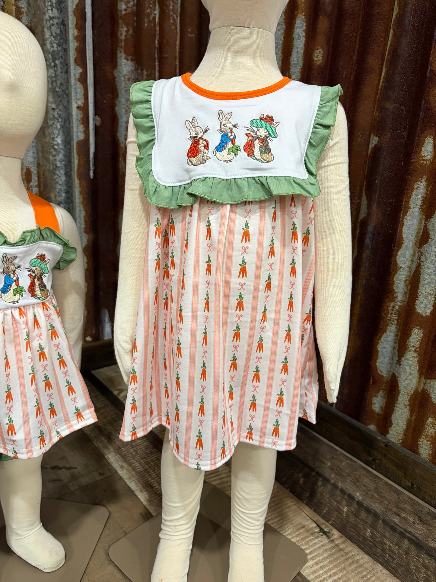 Peter Rabbit Embroidered Dress