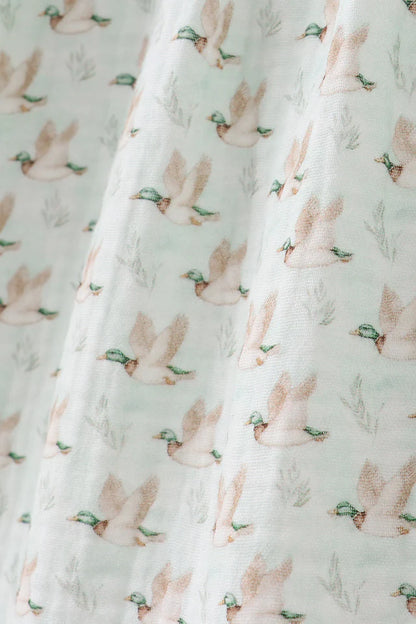 Mallard Muslin Twirl Dress
