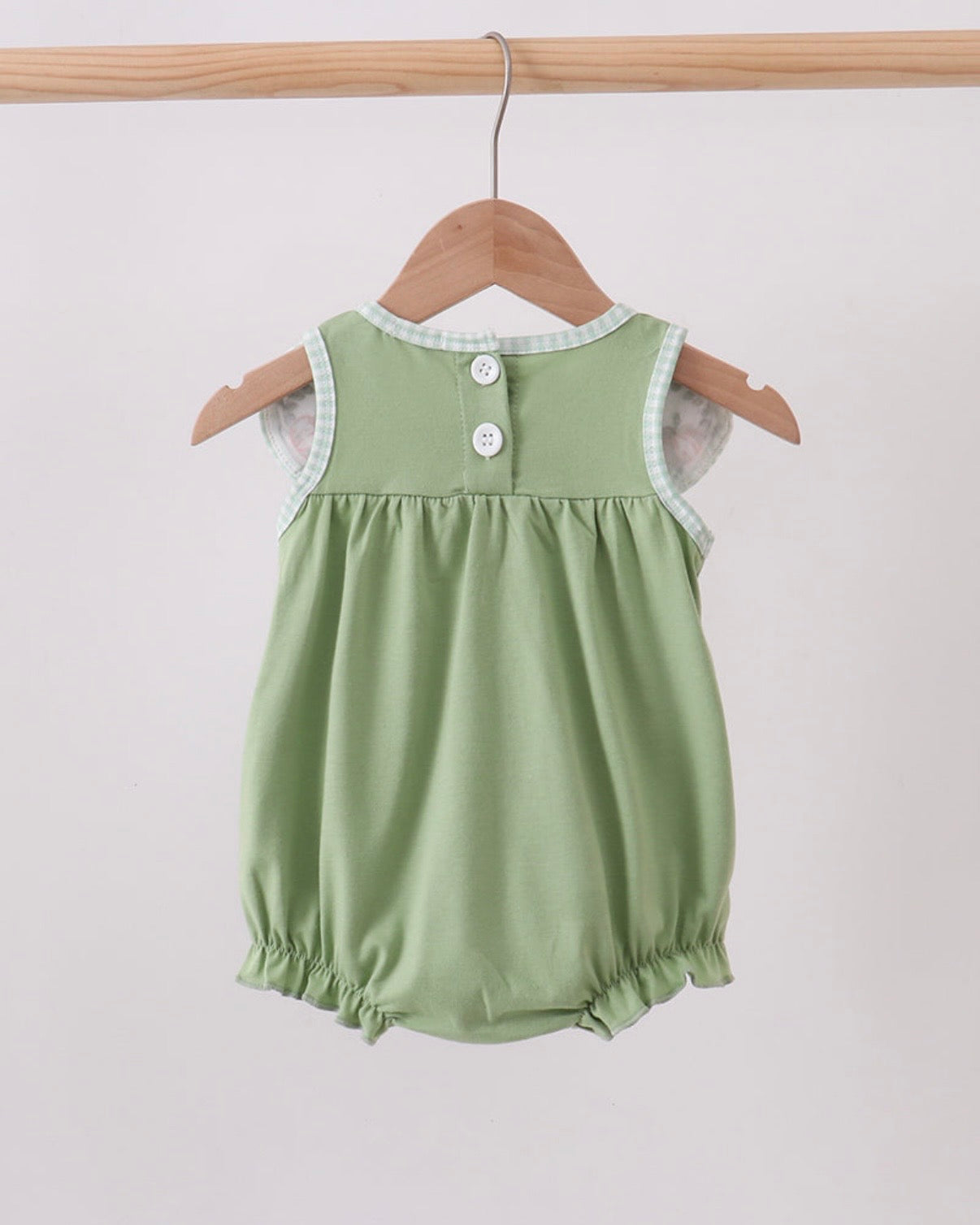 Sage Pumpkin Embroidered Bubble