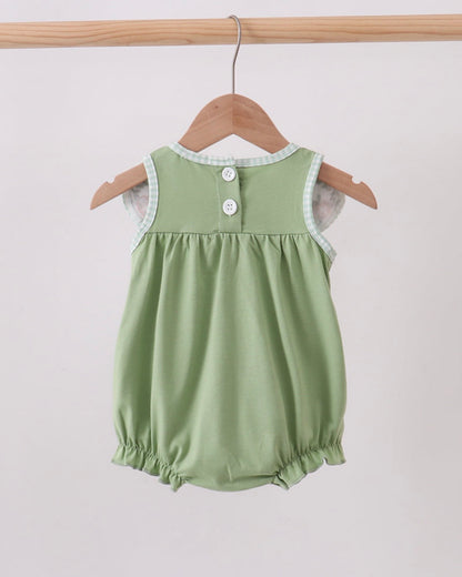 Sage Pumpkin Embroidered Bubble