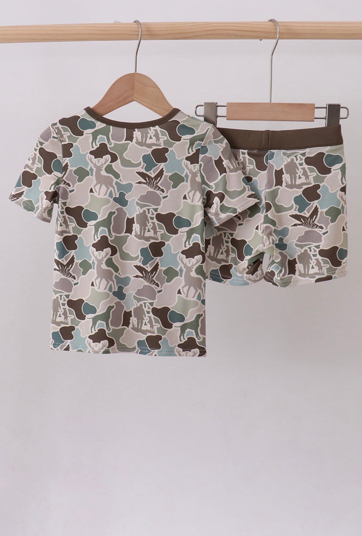Duck Camo Bamboo Pajama Set