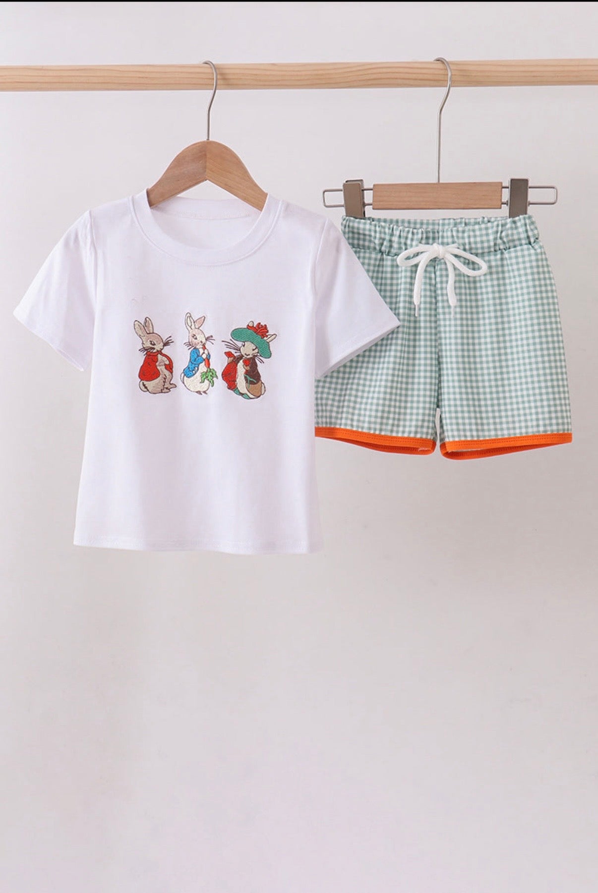 Peter Rabbit Embroidered Set