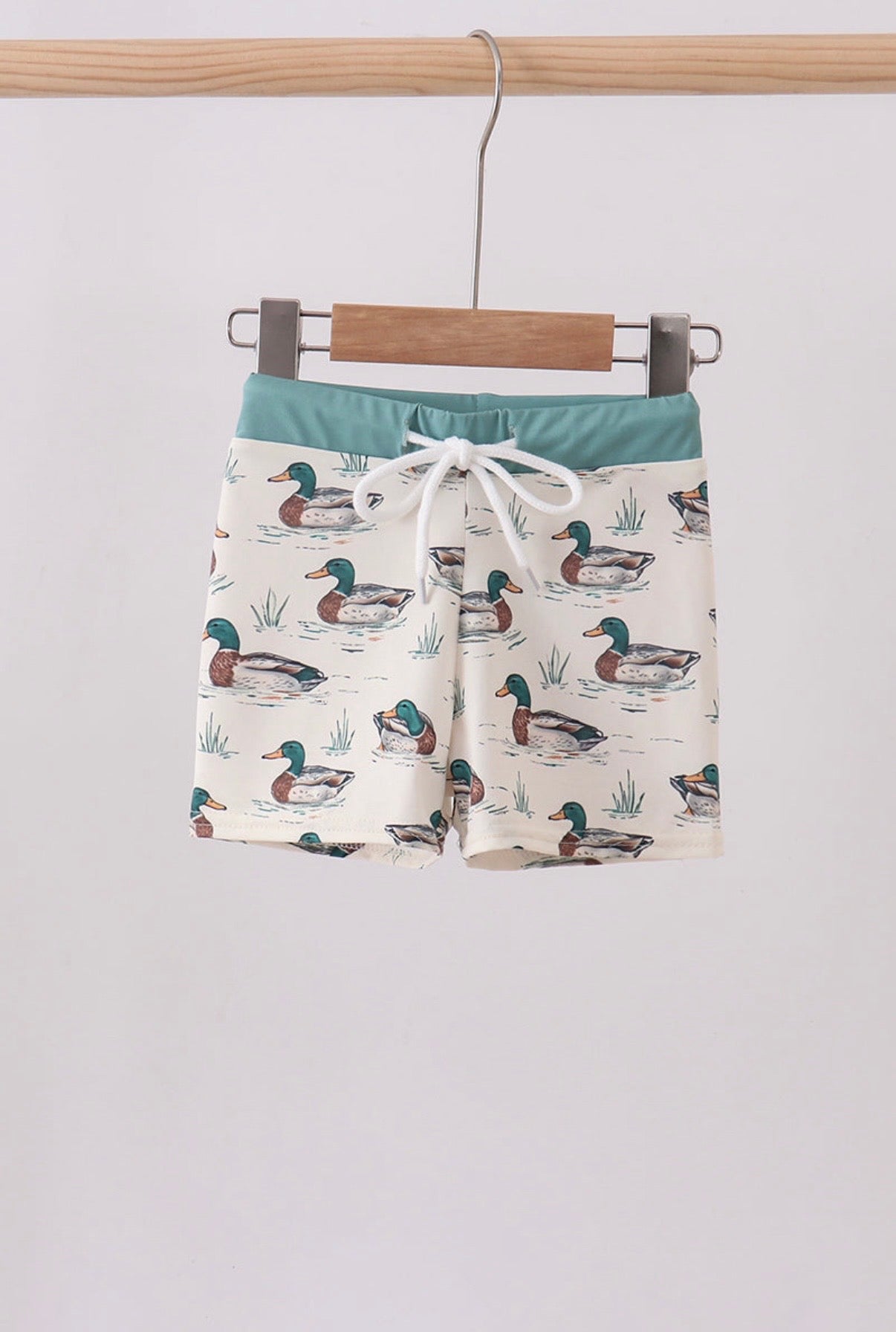 Quack Quack Swim Trunks