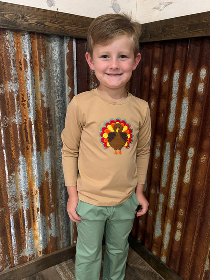 Turkey Tail Long Sleeve Set