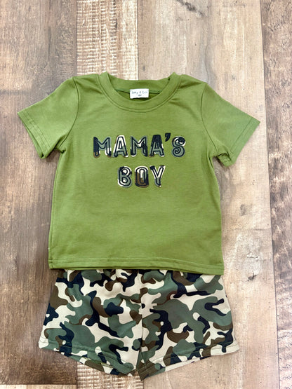 Mama’s Boy Camo Set