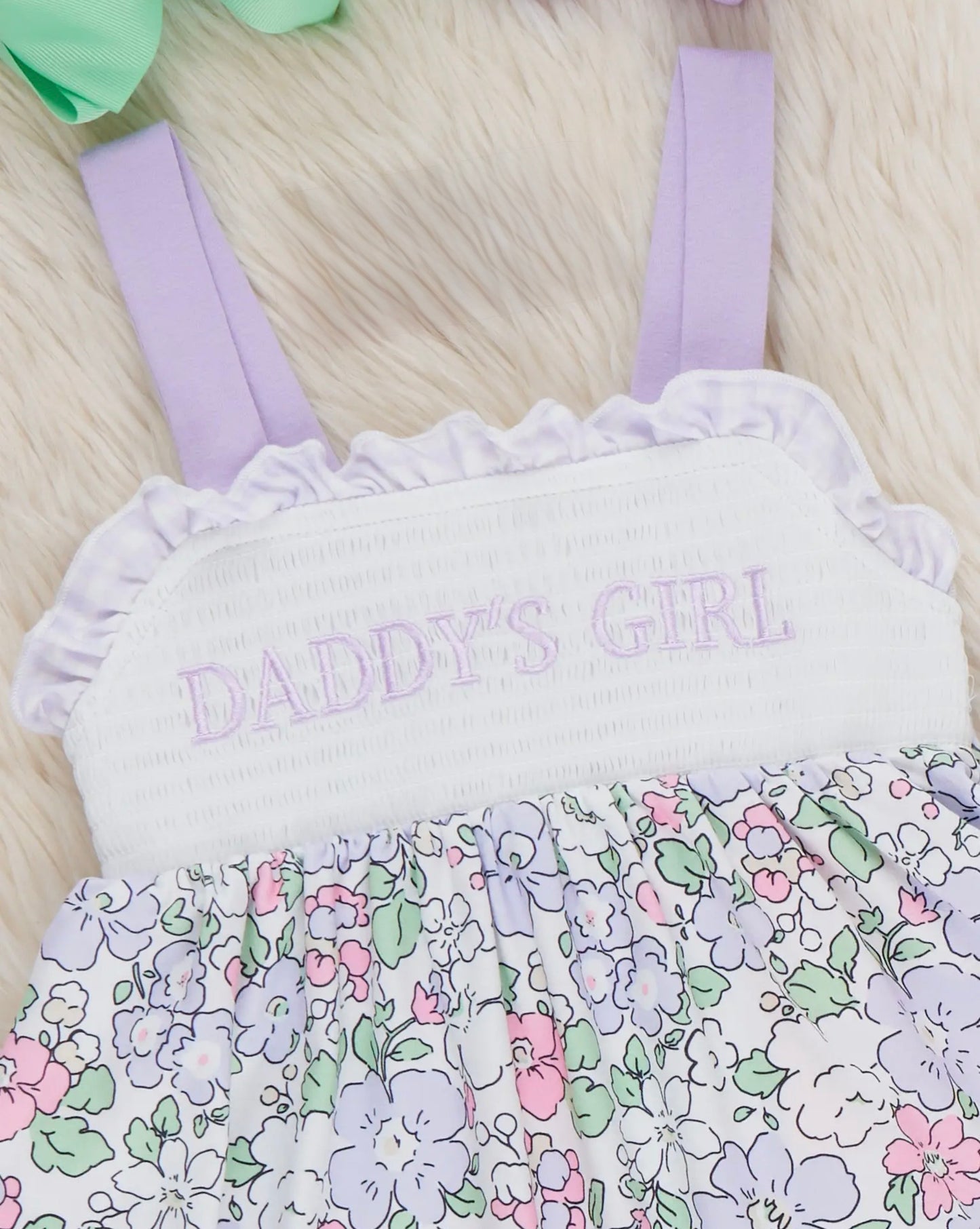 Daddy's Girl Smocked Dress